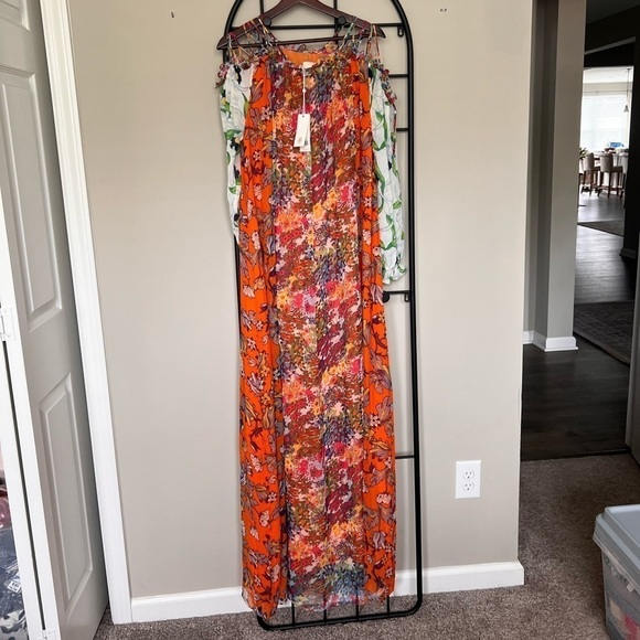 NWT Tory Burch Runway Collection Shasta Floral Dress Sz 4 - Picture 15 of 16